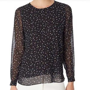 Like New- Anne Klein Chiffon Blouse, XL